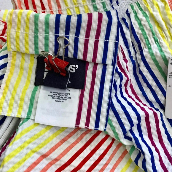 Lands' End NWT Seersucker Volley Swim Trunk Men Various - Picture 11 of 15